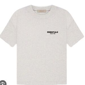 Essentials Gray Short Sleeve Tee